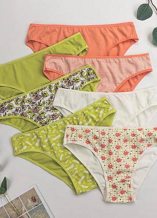 Трусы женские набор 7 штук nicoletta туречка