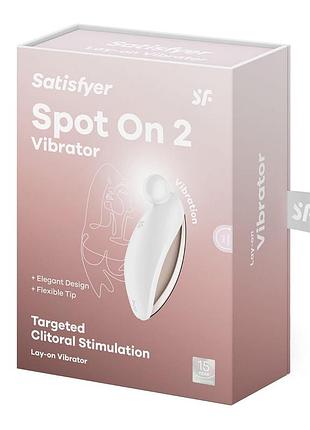 Вибратор satisfyer spot on 2 white 7