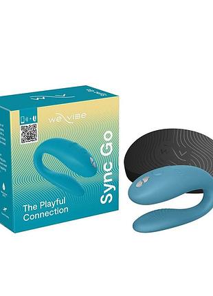 Смарт-вибратор для пар we-vibe sync go turquoise 10
