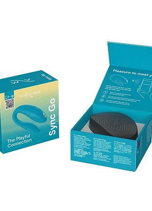 Смарт-вибратор для пар we-vibe sync go turquoise 9