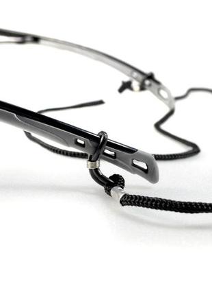 Ремешок для очков нитка, чёрный