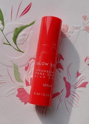 Серум для звуження пор glow recipe strawberry bha pore-smooth blur drops2 фото