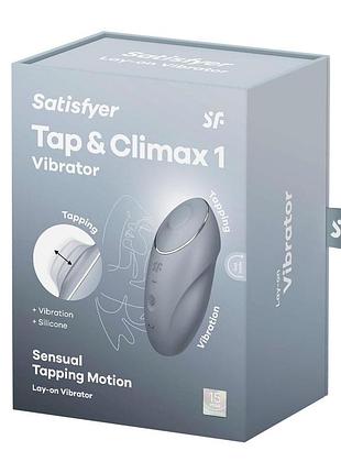 Вибратор satisfyer tap & climax 1 bluegrey 8