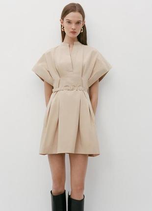 Коротке плаття zw collection з ременем