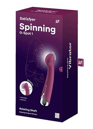 Вибратор satisfyer spinning g-spot 1 red 8