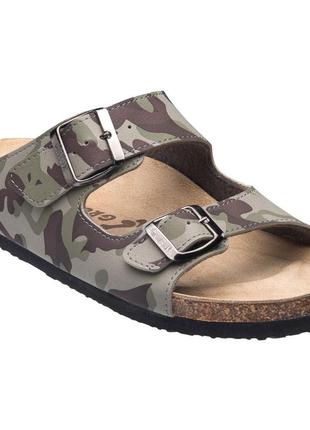 Шльопанці чоловічі ортопедичні kairo, grubin (камуфляж темний, 40)