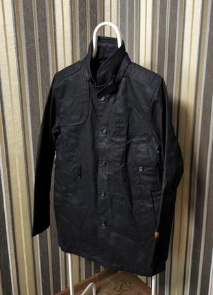 Мужской тренч с пропиткой g-star raw decoy garber trench2 фото