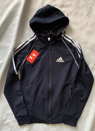 Спортивна кофта з капюшоном унісекс adidas турція розмір s