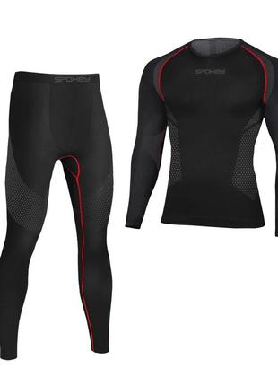 Комплект термобілизни spokey lee set (928782) xl/xxl black 928782 black
