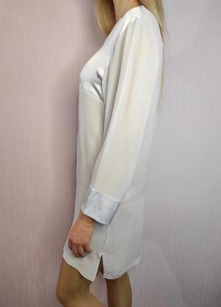 Inspiration lingerie шовкова блуза туніка сорочка шовк пеньюар халат шелковый шелк3 фото