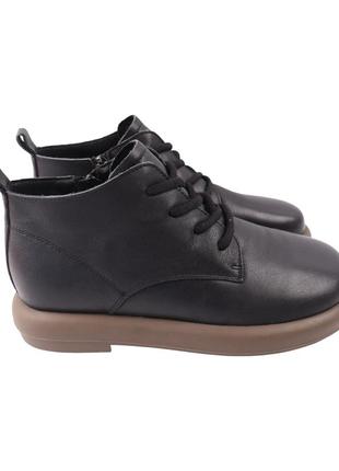 Ботинки женские gifanni черные натуральная кожа, 36