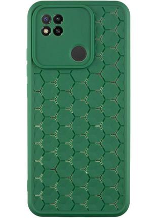 Чохол tpu honeycomb для space xiaomi redmi 9c transparent