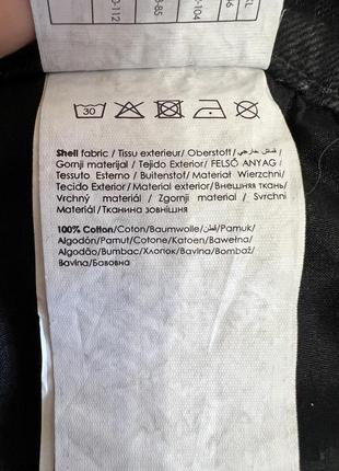 Якісні чорні шорти щільного деніму бренду pimkie l-xl6 фото