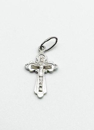 Серебряная подвеска родированная