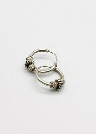 Серебряные серьги