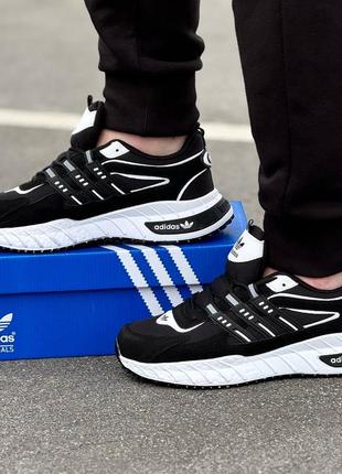 Мужские кроссовки adidas running black3 фото