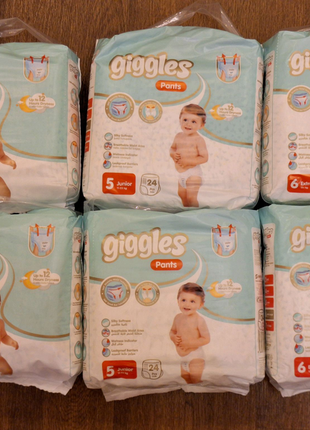 Giggles pants 4 5 6 подгузники трусики. турция.