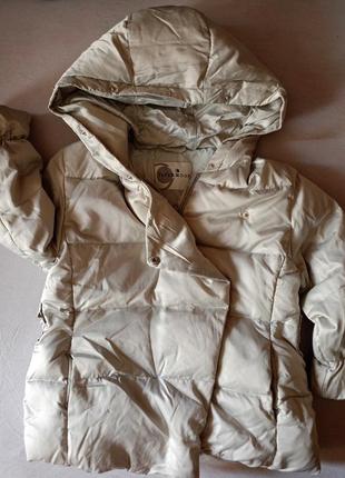 Куртка для девочки, Рост 110, наполнитель пух