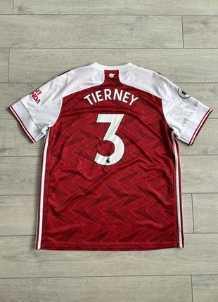 Футбольна футболка arsenal london tierney adidas football xl оригінал2 фото