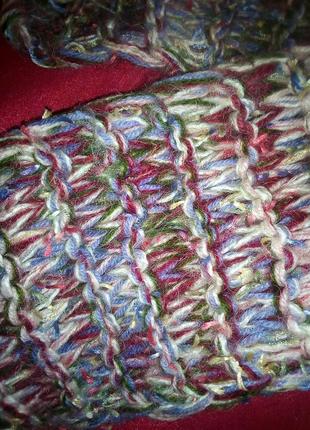 В'язаний шарф жіночий