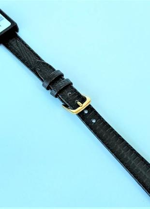 12 мм  кожаный ремешок для часов condor 343.12.01 черный ремешок на часы из натуральной кожи8 фото