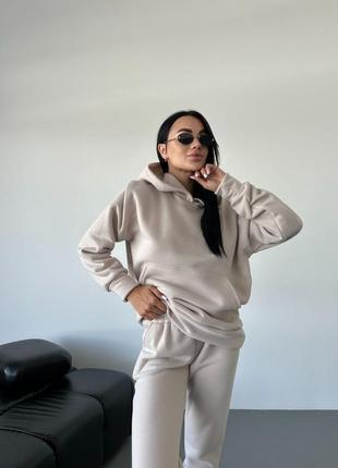 Очень удобный женский спортивный костюм с худи