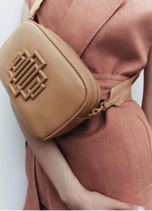 Сумка крос-бодi zara сумочка zara