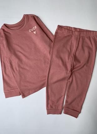 Нові піжами для дівчат//темно рожева лишилась