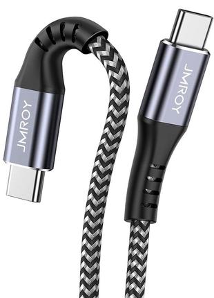 Кабель usb c для usb c швидке заряджання 2m 60w pd швидкий зарядний пристрій