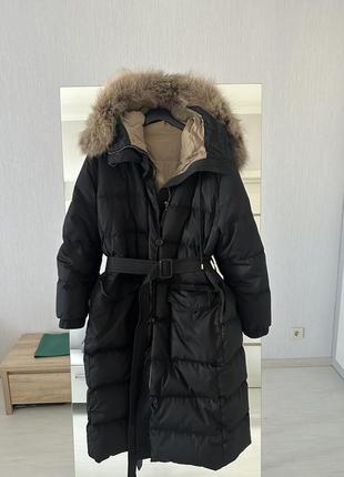 Самый теплый пуховик maxmara the cube