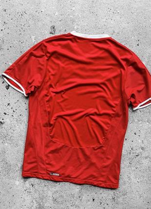 Puma switzerland 2008/09 home football soccer red t-shirt jersey polyester красная, спортивная футболка, футболка футболка6 фото