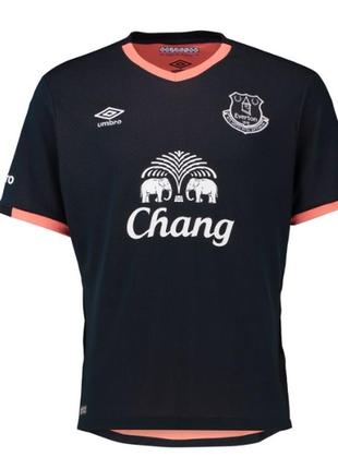 Футболка  umbro everton 2016 2017 away football1 фото