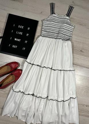 Міді сукня на резинці marks&spencer