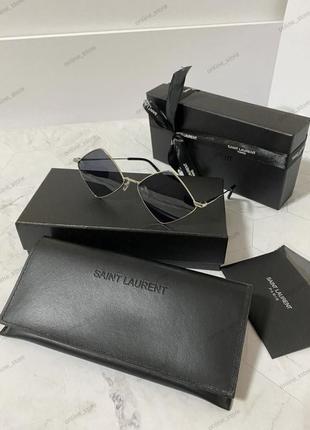 Очки ромбы saint laurent1 фото