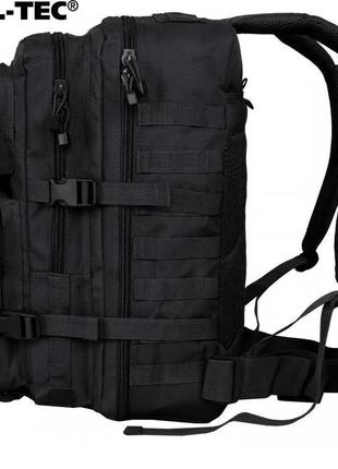 Черный рюкзак mil-tec assault 36 л тактичний bf