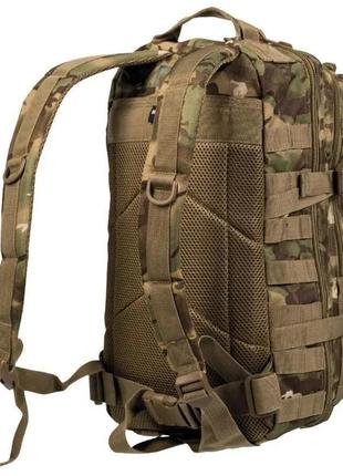 Рюкзак тактичний mil-tec assault pack 20 л w/l-arid тактичний bf