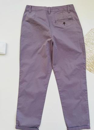 Неймовірні бузкові брюки штани чіноси стильні модні трендові marks2 фото