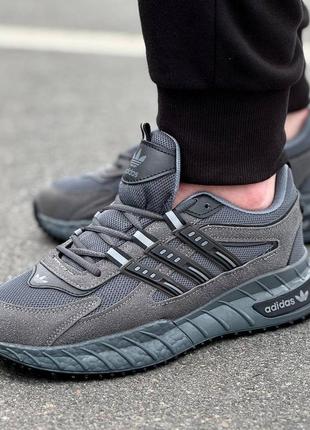 Чоловічі кросівки adidas running grey6 фото