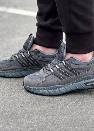 Чоловічі кросівки adidas running grey7 фото