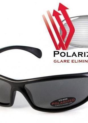Окуляри поляризаційні bluwater florida-4 polarized (gray) чорні