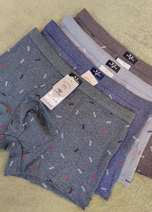 Мужские трусы боксеры набор 4 шт