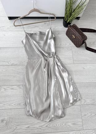 Новое платье металлик от h&m