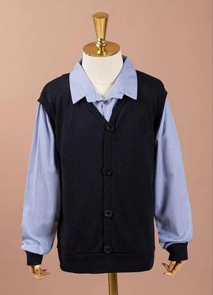 Рубашка обманка для мальчиков