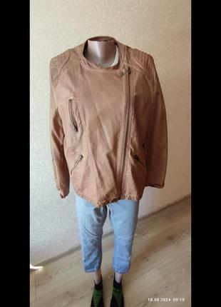 Ellen amber жіноча  куртка xxl з искусственної шкіри