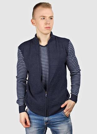 Кофта class-club mh472 обманка синяя