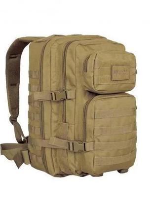 Рюкзак mil-tec assault 36 л coyote тактичний bf