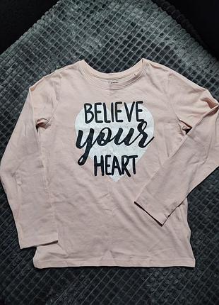 Лонгслив с надписью