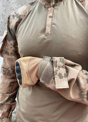 Тактические перчатки okley койот штурмовые крепкие беспалые летние перчатки для всу