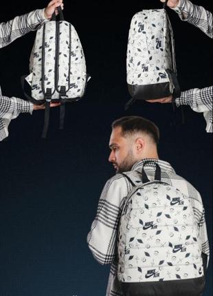 Білий рюкзак nike унісекс молодіжний стильний легкий міцний практичний nike рюкзак на кожен день