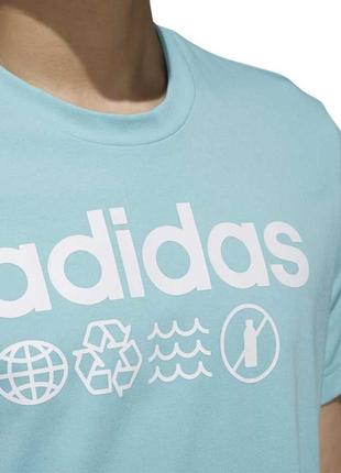 Футболка adidas primeblu (m) оригинал! идеал!